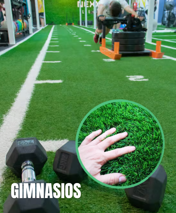 grama sintética para gimnasio